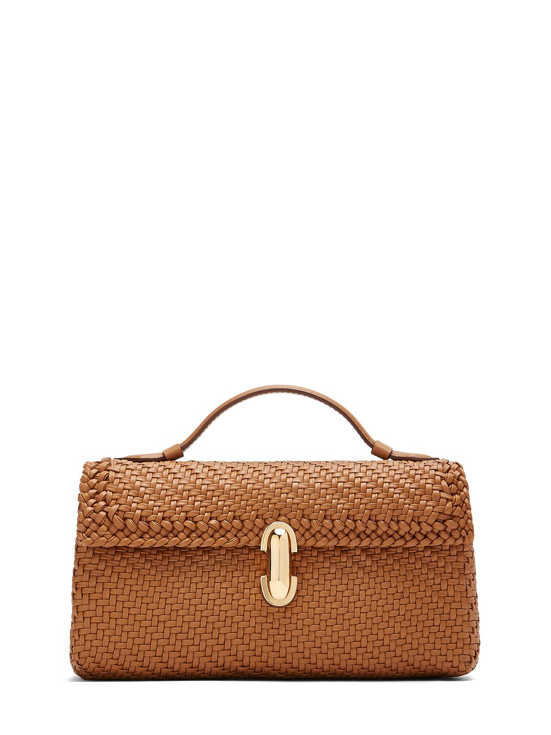 The Symmetry Woven Leather Bag