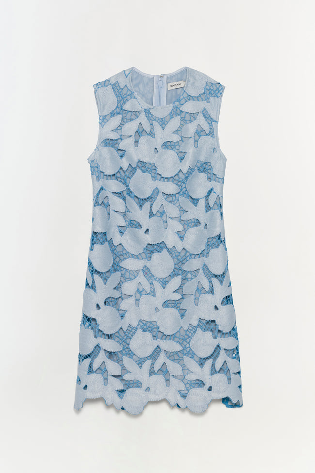 Mickie Embroidered Mini Dress
