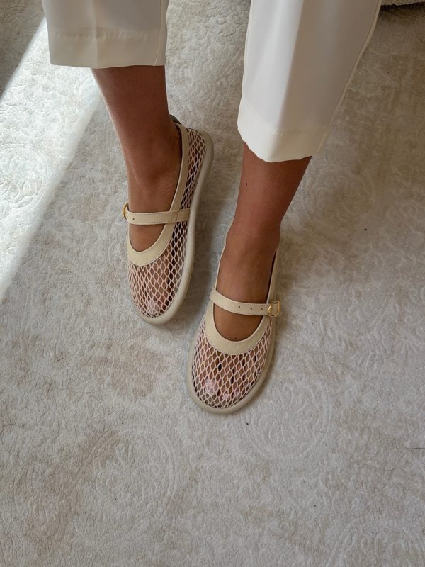 Mesh casual flat sandals