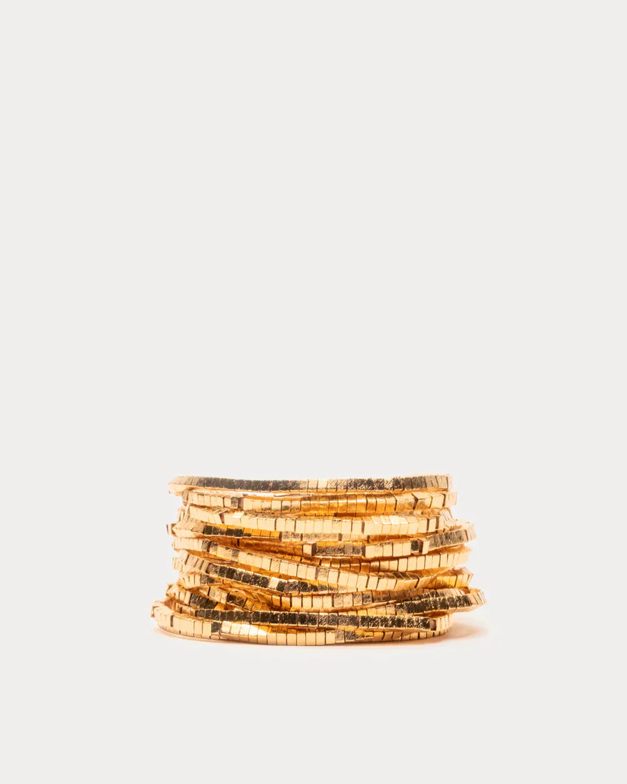 Gold Sugar Cube Bracelet
