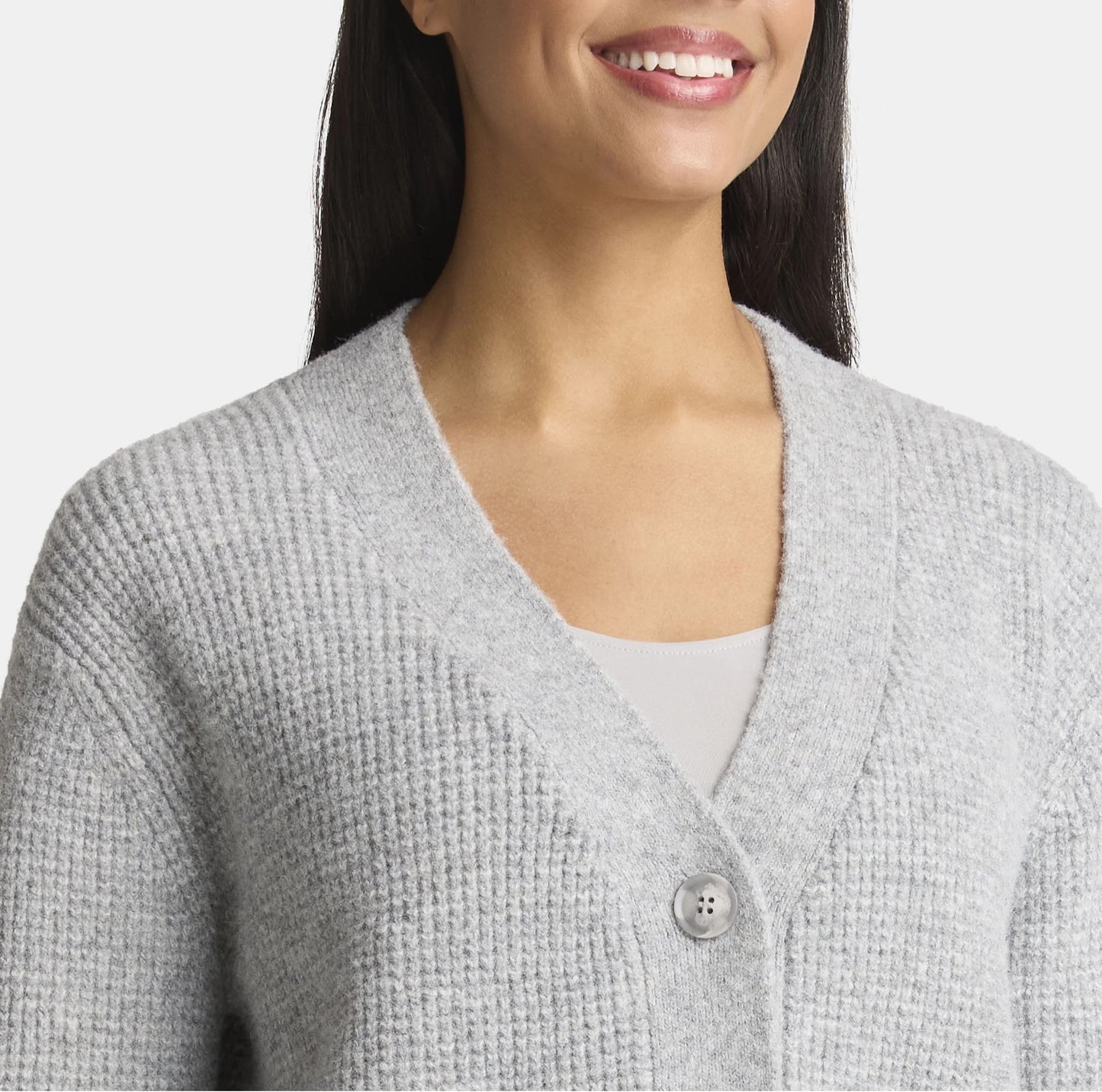 Women's Oversized Wool Cardigan and Pants Set