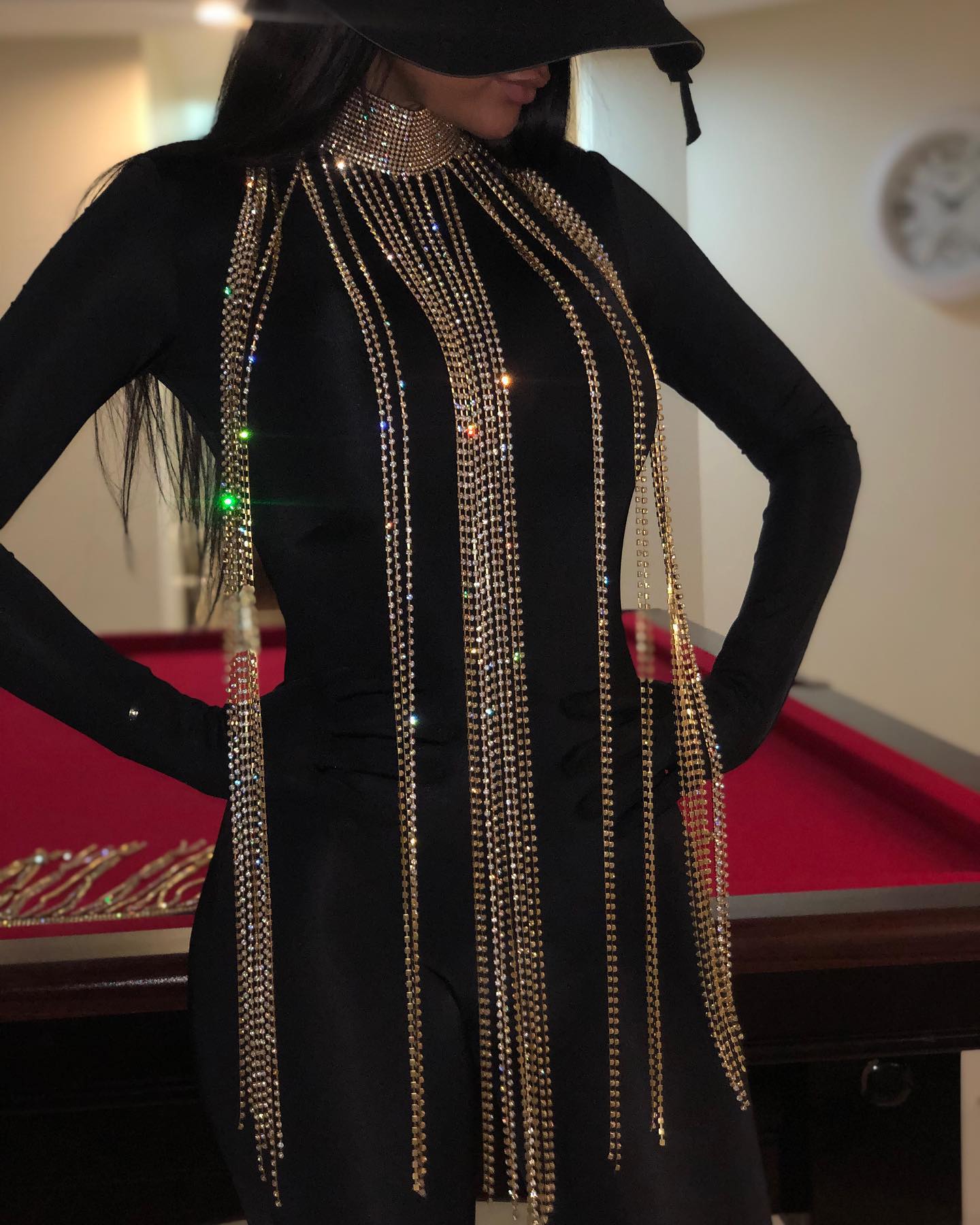 Sparkly Rhinestone Body Chain