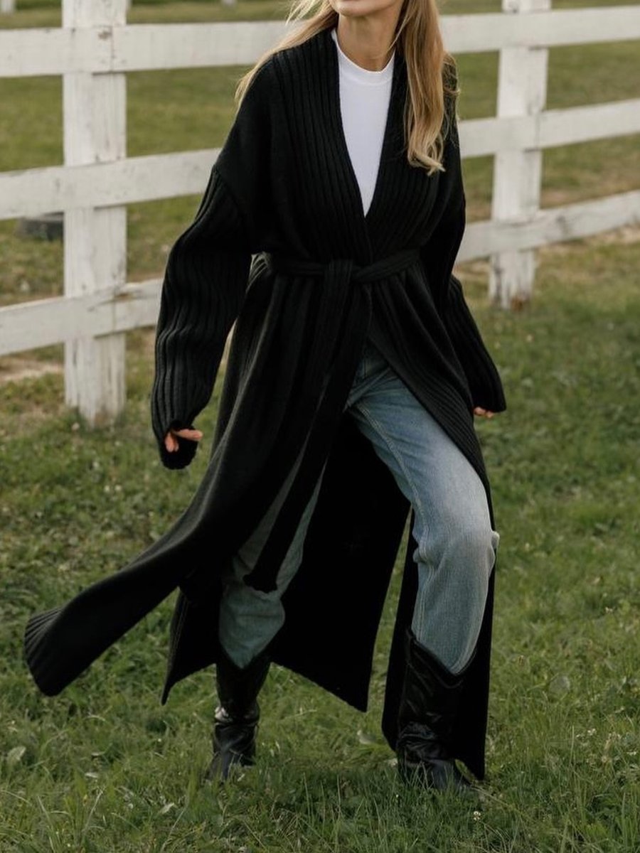 Casual Comfortable Knit Cardigan