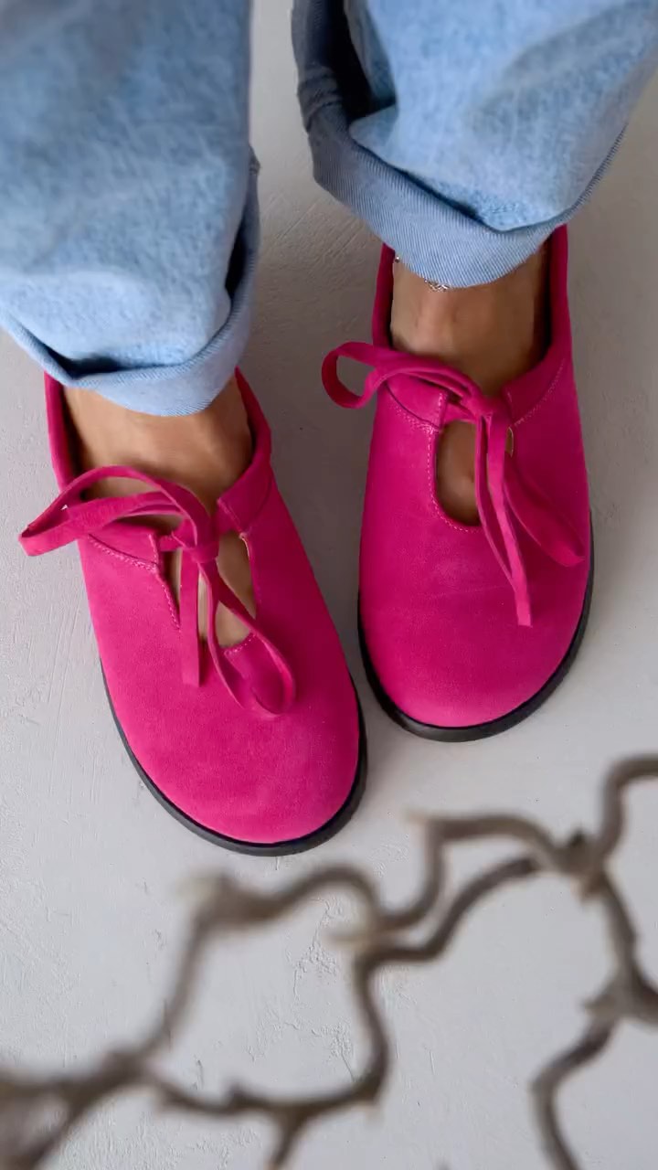 Solid Suede Loafers