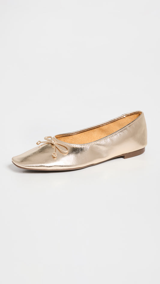 Cowhide flat casual leather shoes
